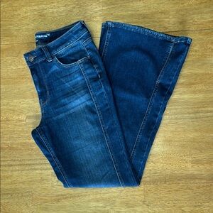 m jeans Blue Flare Wide Leg Jeans